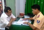 Vi phạm giao thông, cán bộ Ban quản lý dự án hành hung CSGT