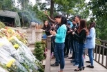 Mỗi ngày Tết, có 15 nghìn người dân đến thăm mộ Đại tướng Võ Nguyên Giáp