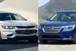 Sedan hạng trung Chevrolet Malibu hay Subaru Legacy hút khách hơn?