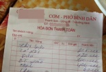 200.000 đồng một đĩa thịt luộc ở nhà hàng bình dân