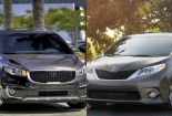 Kia Sedona và Toyota Sienna làm ‘nóng’ phân khúc minivan 