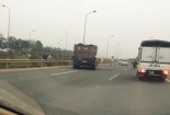 Hà Nội: Bị xe tải tông, một chiến sĩ CSGT nguy kịch