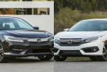 Honda Civic 2016 và Honda Accord 2016: Ứng viên sáng giá dòng sedan