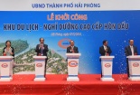 Thủ tướng Nguyễn Xuân Phúc bấm nút khởi công dự án 5.000 tỷ ở Hải Phòng