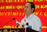 Chủ tịch nước: Quyết tâm bảo vệ toàn vẹn lãnh thổ, lãnh hải của tổ quốc