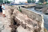 Vụ bờ kè có kinh phí gần chục tỷ đổ sập sau cơn mưa: Công an vào cuộc