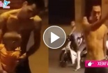  Xôn xao clip 'ngáo đá' thả con trên đường, đánh và bắt vợ quỳ