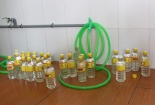 Bắt quả tang dấm ăn nhãn hiệu 'Quê Hương' sản xuất từ axit và nước lã