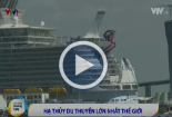 Clip: Cận cảnh hạ thủy siêu du thuyền lớn nhất thế giới ở Pháp