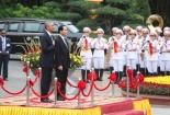 Toàn cảnh lễ đón Tổng thống Mỹ Barack Obama tại Phủ Chủ tịch