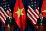 Tổng thống Obama ủng hộ quyền tự do hàng hải ở Biển Đông