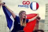 So vẻ đẹp fan nữ Pháp và Romania trước trận khai mạc EURO 2016