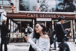 Loạt ảnh hoa hậu Kỳ Duyên 'cực xinh' ở Pháp dưới góc máy bạn trai
