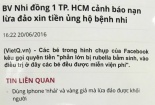 Chất lượng Việt Nam cáo lỗi với độc giả vì đưa thông tin thiếu cơ sở