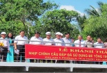 Khánh thành cầu Đập Đá chỉ sau 18 ngày thi công