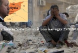 Chiến sự Syria mới nhất hôm nay ngày 25/9/2016: Thổ tố đồng minh Mỹ sai lầm ở Syria