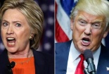 Donald Trump 'bám sát nút' Hillary Clinton trước giờ 'đấu khẩu'