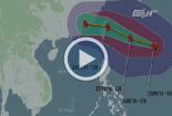 Bão lớn sắp tiến sát biển Đông