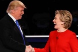 Donald Trump thua xa Hillary Clinton sau cuộc tranh luận đầu tiên
