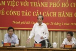 Phó Thủ tướng Trương Hòa Bình làm việc với TP.HCM về phòng chống tham nhũng, lãng phí