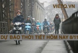 Dự báo thời tiết hôm nay 8/11: Không khí lạnh tăng cường Miền Bắc có nơi xuống 10 độ C