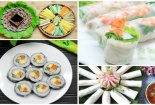 Thực đơn các món cuốn dễ ăn, dễ làm cho ngày cuối tuần