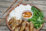 Chủ nhật trời lạnh đổi bữa với món bún nem tự làm
