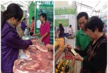 Xu hướng mới của dân Hà thành: ‘Săn’ thực phẩm sạch ở hội chợ để ăn Tết