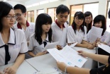 Thi THPT Quốc gia 2017: Thí sinh có 5 bài thi, 10 nguyện vọng vào Đại học