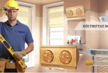 Sửa chữa và bảo hành đèn sưởi nhà tắm bị hỏng ở đâu? 