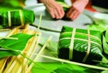 Hướng dẫn cách gói bánh chưng không cần khuôn mà vẫn vuông vắn, đẹp mắt