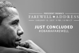 Tổng thống Mỹ Obama nhắc tới biến đổi khí hậu trong diễn văn rời Nhà Trắng 