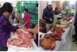 Người dân Hà thành thờ ơ với thịt sạch ở hội chợ