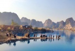 Check-in hồ nước xanh như Cửu Trại Câu đang gây sốt ở Hải Phòng