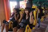 Tàu lượn dạng treo lớn nhất Việt Nam ra mắt tại Asia Park
