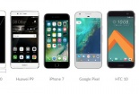 So sánh kích cỡ của  iPhone 7 với loạt smartphone 'khủng'