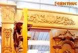 Cận cảnh bộ cửa gỗ gõ bạc tỷ khiến nhiều người ngỡ ngàng