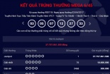 Xổ số Vietlott: Lại thêm một người trúng giải Jackpot gần 28 tỷ đồng
