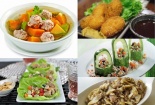 Thực đơn bữa tối ngon bổ rẻ chỉ 90.000 đồng dành cho 4 người