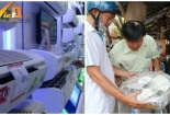 Nắng nóng đầu hè, thu cả trăm triệu/ngày nhờ bán điều hoà, quạt điện