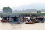 Quảng Ninh: Công ty Thái Sơn tạm dừng nạo vét tuyến luồng sông Cầm