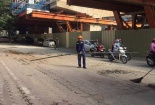 Hà Nội: Rơi thanh sắt từ công trình đường sắt trên cao, chủ đầu tư nói gì?