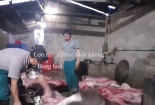 Kinh hoàng quy trình hô biến lợn chết thành thịt lợn hun khói