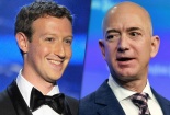 6 tháng, Jeff Bezos và Mark Zuckerberg kiếm hơn 40 tỷ USD
