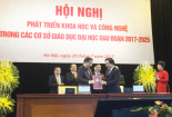 Bộ KH&CN 'bắt tay' Bộ GD&ĐT để phát triển khoa học, công nghệ trong giáo dục đại học