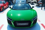 Mẫu mui trần Audi R8 V10 Plus Spyder màu độc xuất hiện ở lễ hội siêu xe Mỹ