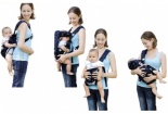 Những sai lầm của mẹ khi dùng địu khiến trẻ vẹo cột sống, tử vong đột ngột