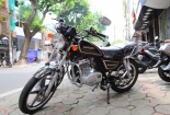 Suzuki GN125-2F 2017: Mẫu côn tay cổ điển đầu tiên về Hà Nội