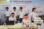 Techfest Hải Phòng 2017: Trình diễn nhiều sản phẩm, dự án khởi nghiệp