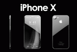 3 màu sắc của iPhone X sẽ cùng có màn hình kính mặt trước màu đen